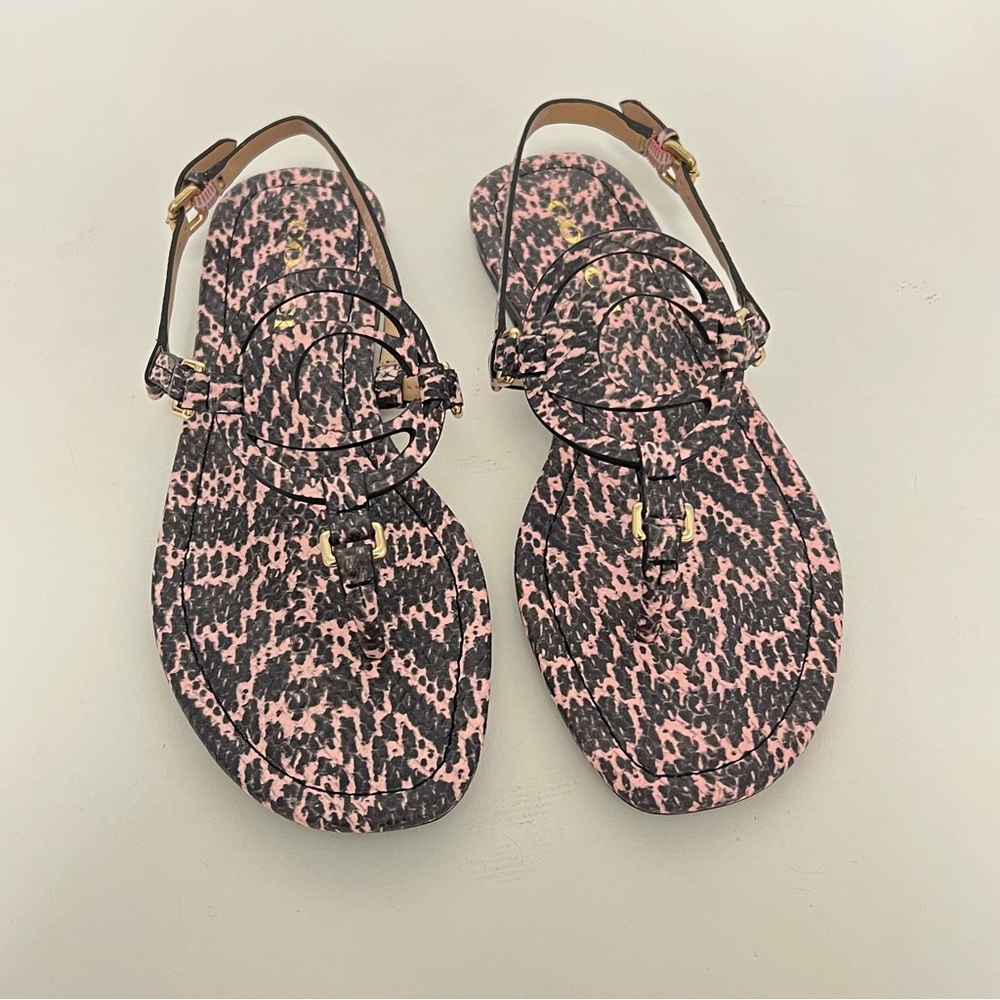Coach Women's Jeri Leather Sandals Shoes, New In Box - Size 6.5 - Reemoly - Picture 5 of 11